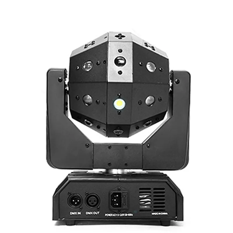 Professional DJ Disco Ball ไฟ LED ลําแสงเลเซอร์ strobe 3in1 หัวฟุตบอล light DMX ไนท์คลับ party แสดงแสงเวที