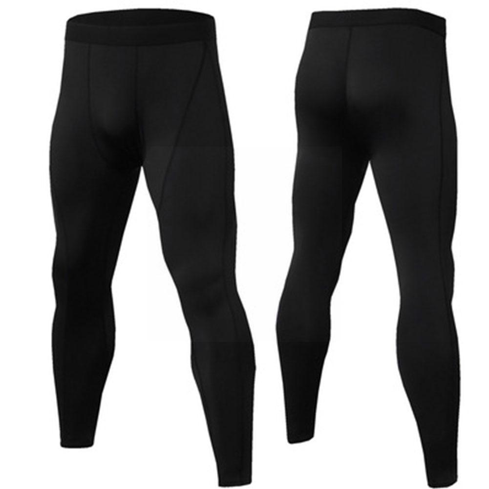 Mallas ajustadas de compresión para hombre, pantalones deportivos de entrenamiento para correr, pantalones de Yoga de secado rápido, B7h5
