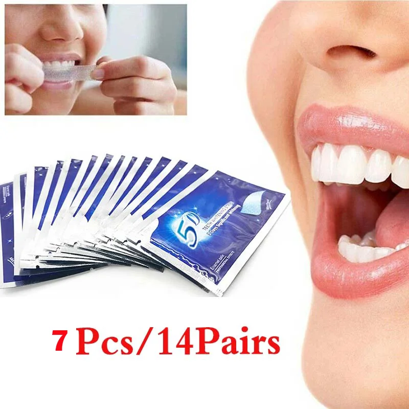 5d Gel Làm Trắng Răng Bộ Hàm Răng Trắng Dải Bộ Chăm Sóc Răng Miệng Giả Răng Dải Nha Khoa Veneers Gel Làm Trắng Dropshipping