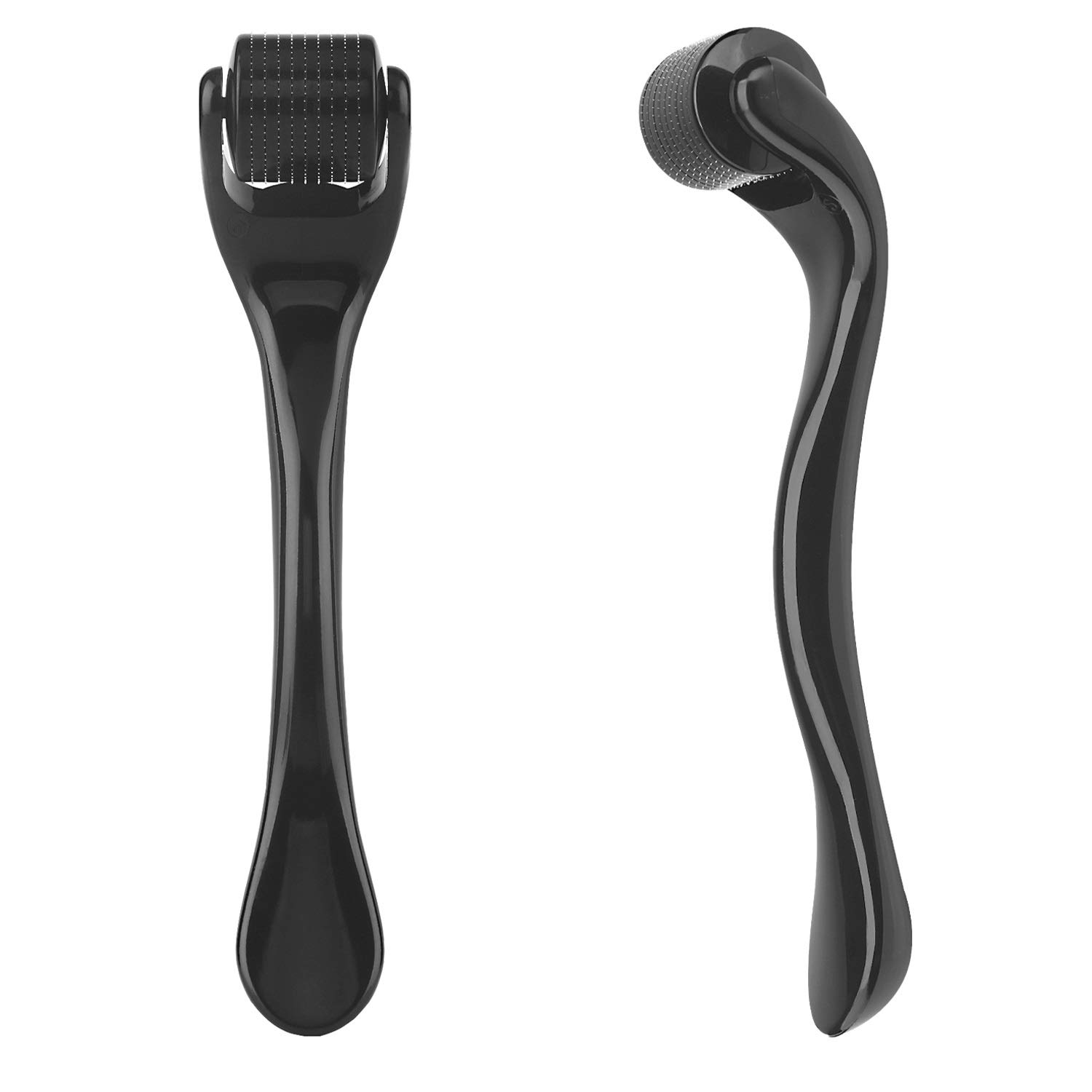 Rodillo Derma para piel, barba y cabello, aguja de 0,2mm\0,25mm\0,3mm, herramienta de rollo Micro Facial, 540 agujas para el crecimiento Facial, del cuerpo y del cabello
