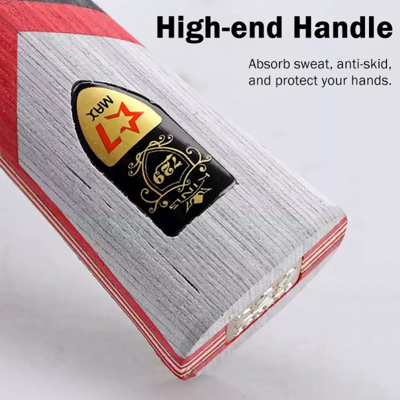 Raqueta de Ping Pong 729, raqueta de tenis de mesa ofensiva profesional King 6 7 8 9Star, paleta de Ping Pong aprobada por ITTF para intermedio