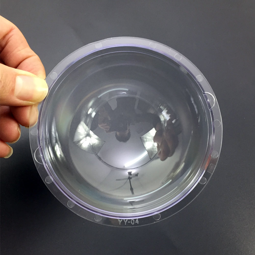 3.0 Inch Acrylic Dome Indoor / Outdoor CCTV Replacement Clear Camera Dome Housing Cover For Hikvision, Dahua, Samsung, etc