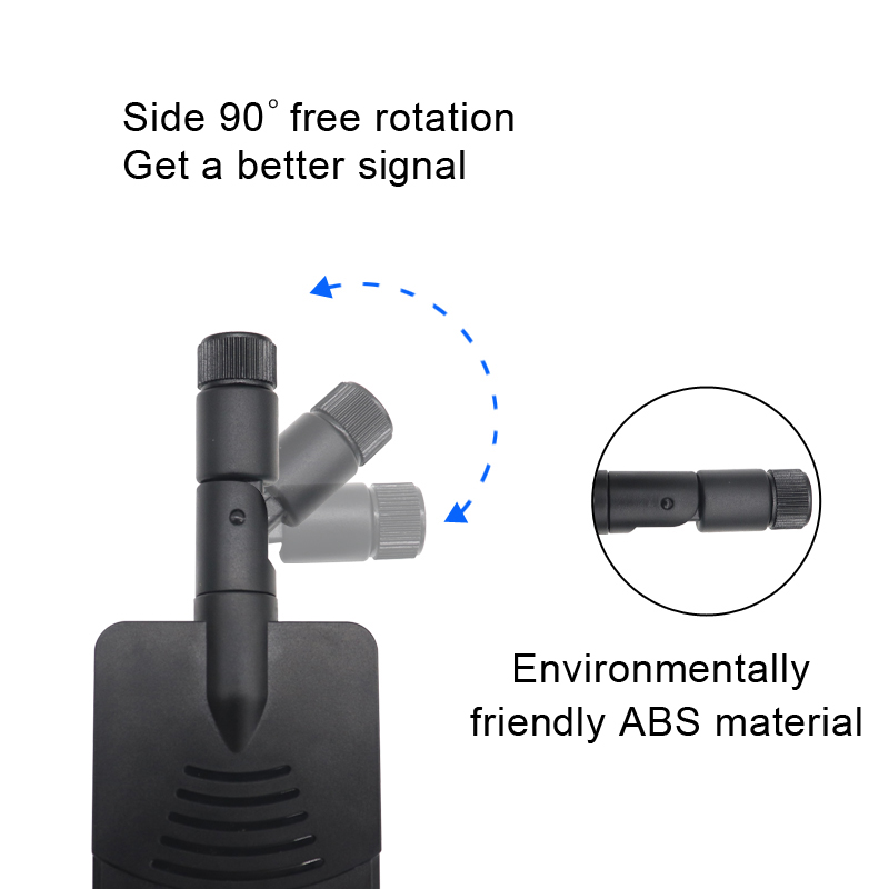 Antena externa 100% original 5g 4g lte sma, para roteador modem 40dbi, impulsionador de sinal dobrável, ampla gama 600 ~ 6000mhz