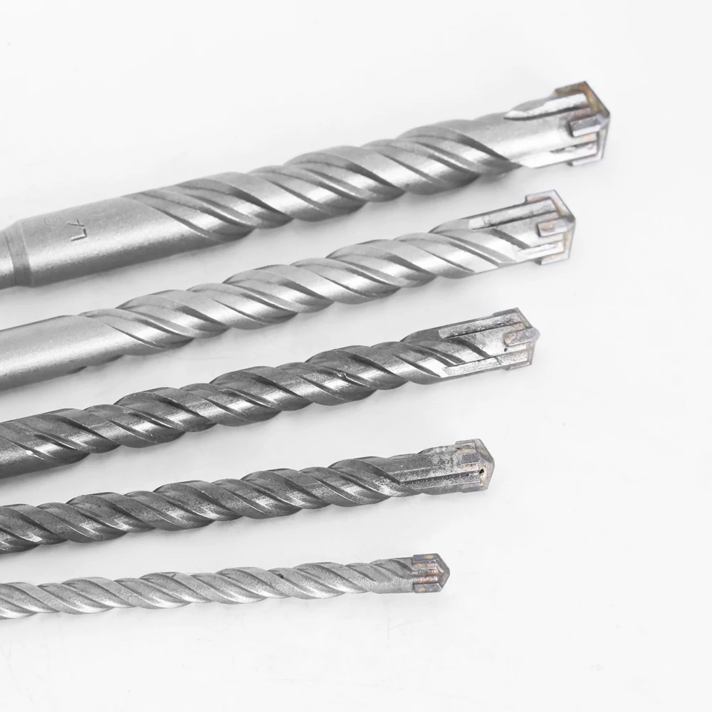 1 Máy tính Bê Tông MŨI KHOAN BÊ TÔNG SDS Plus Mũi Chéo Đầu 4 Cắt 110mm 160mm Tường Gạch Khối Búa Điện nề Khoan Bits
