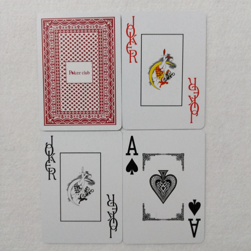 Juego de cartas de plástico de Baccarat Texas Hold'em, baraja impermeable, póker, Club, juegos de mesa, 2,48x3,46 pulgadas, Yernea, 2 unidades por juego