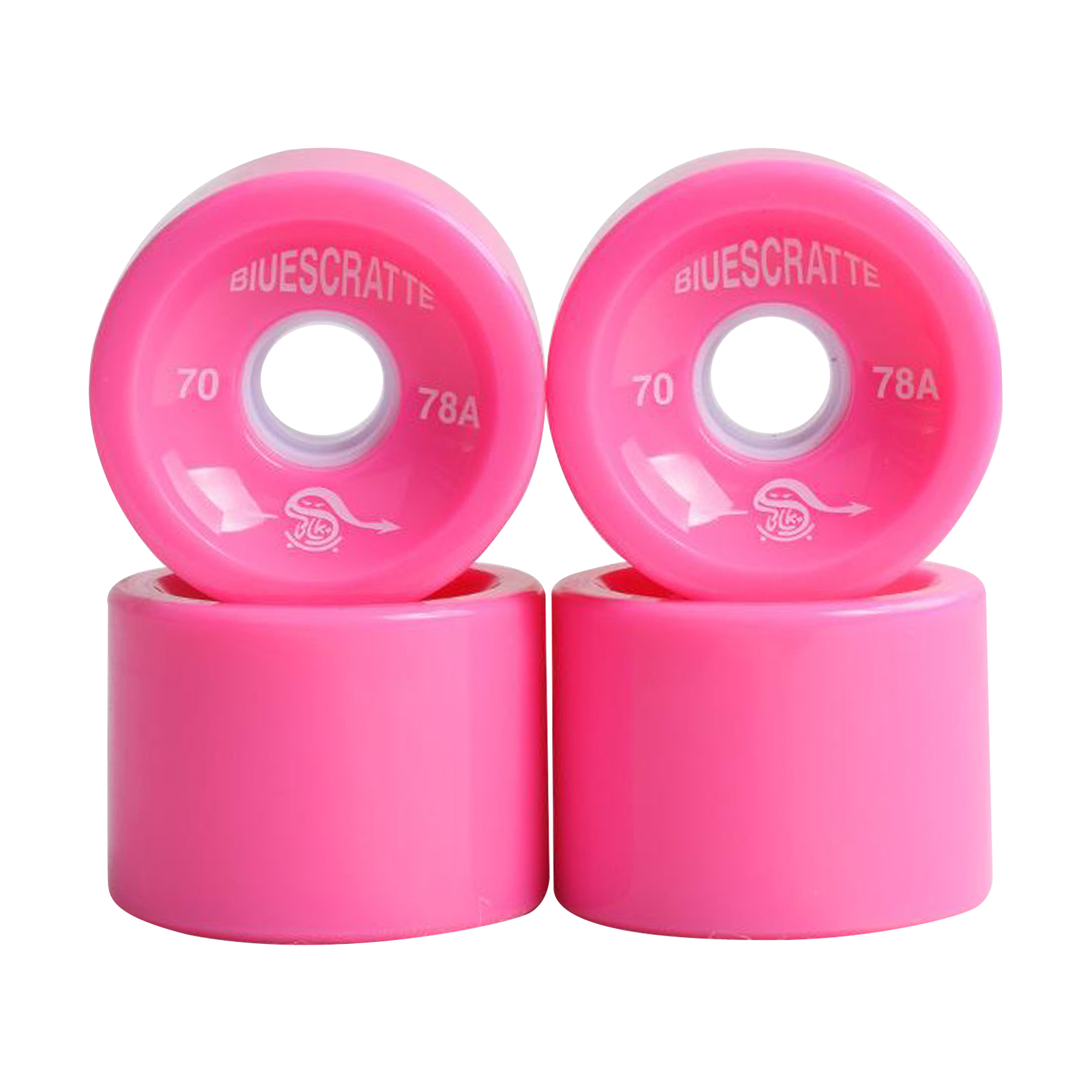 4x 78A Härte Skateboard Räder 70X51mm Longboard Roller Teile