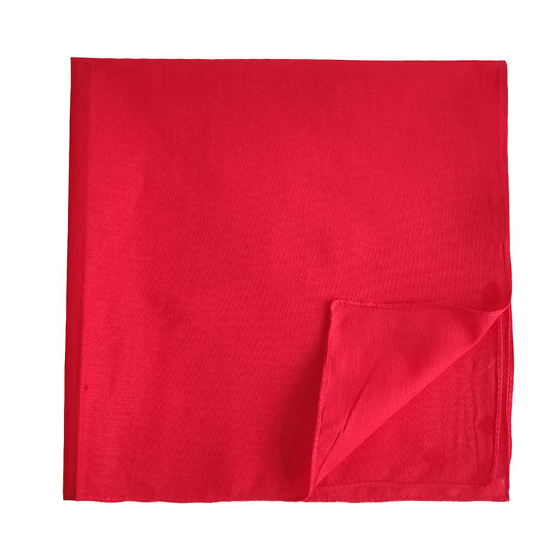 Pañuelo de algodón Unisex, pañuelo cuadrado liso, supersuave, lavable, toalla de pecho, bolsillo, accesorios de ropa