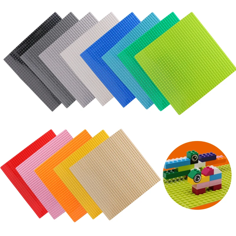 4 Kích Thước 33 Phong Cách Nhựa Lắp Ráp Khối Đế Tấm Nhân Vật Thành Phố Cổ Điển Đồ Chơi Khối Xây Dựng Baseplates Đồ Chơi Dành Cho Trẻ Em Quà Tặng