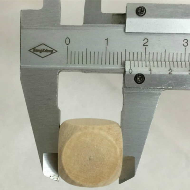 10 Chiếc D6 6 2 Mặt Trống Gỗ Xúc Xắc Dành Cho Đảng Họ Tự Làm Trò Chơi In Khắc Kid Đồ Chơi