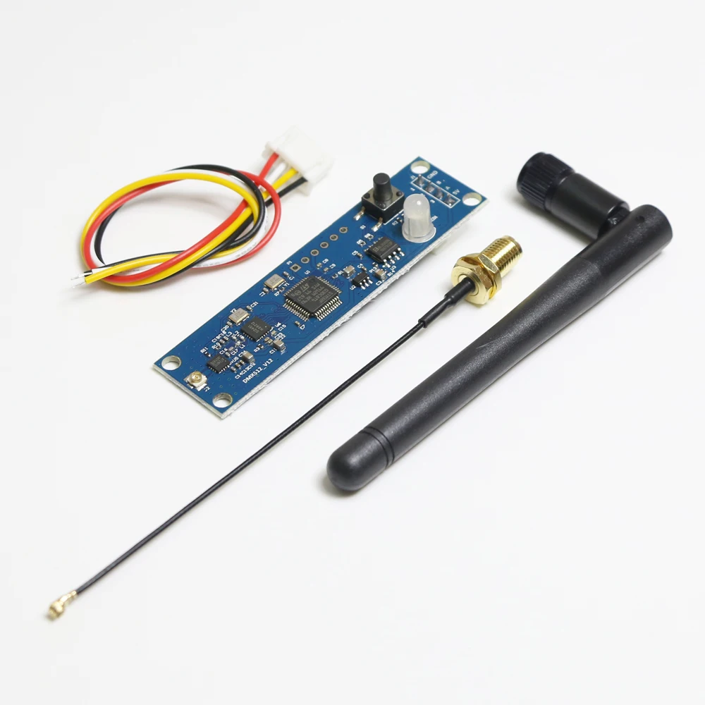 Nueva placa de módulo DMX inalámbrico con antena LED controlador Wifi 2 en 1 transmisor y receptor para escenario profesional y DJ