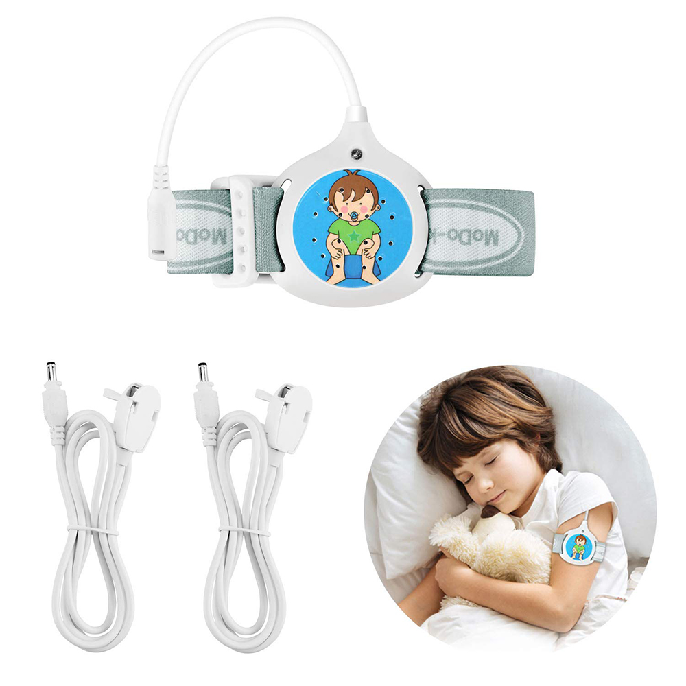 MoDo-king MA-108 alarma de enuresis para bebés, la mejor alarma para mojar la cama para niños y niñas, alarma de enuresis nocturna
