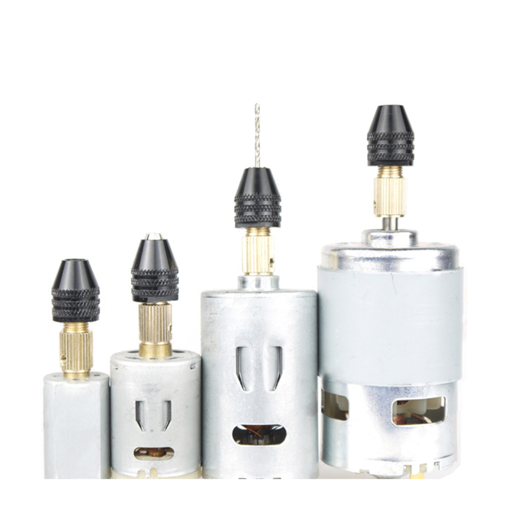 Drill Chuck 0.3-3.5mm Mini 3 Jaw Quick Change Keyless Drill Bit Adapter 2.0/2.35/3.0/3.17/5.0mm Holder Clamp Fixing Device Tools