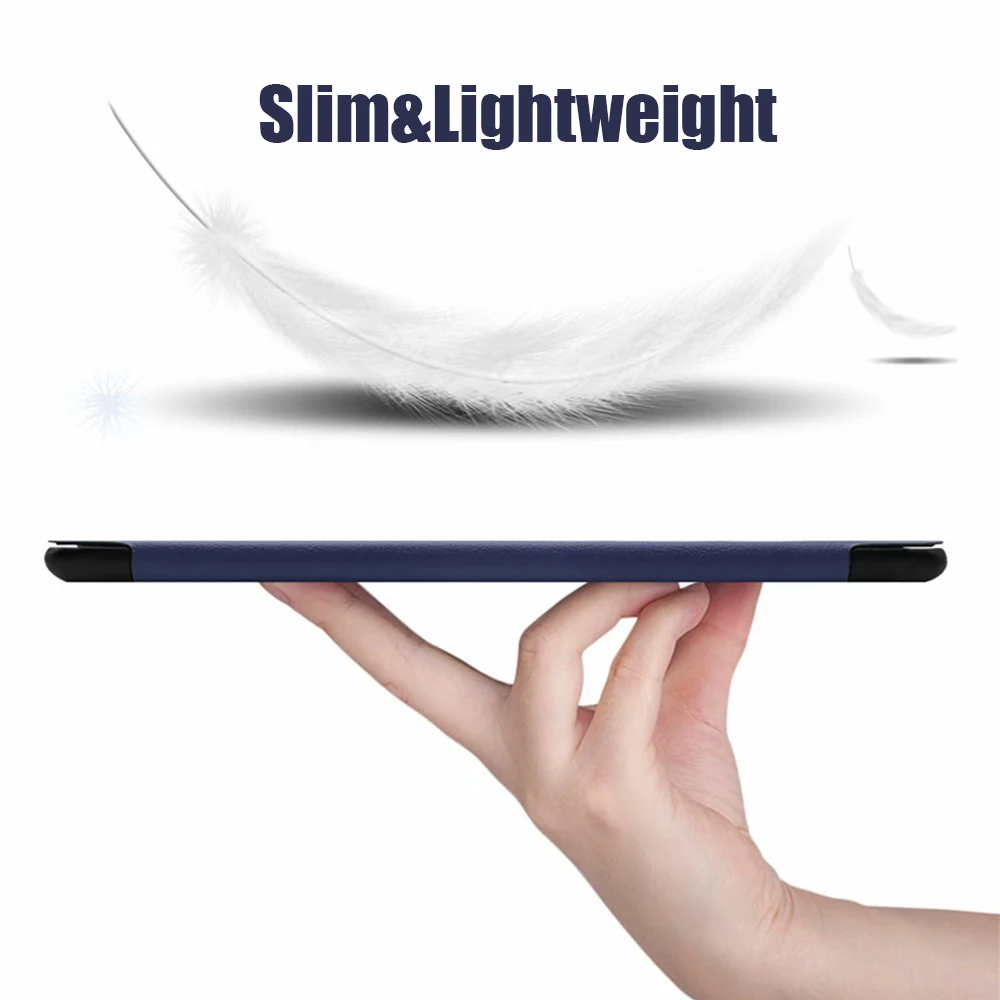 Ốp Lưng Cho iPad Mini 5 2019 A2133 A2124 A2126 Da PU Lưng Có Chân Đứng Tự Động Ngủ Thông Minh Dành Cho iPad Mini 5th Thế Hệ