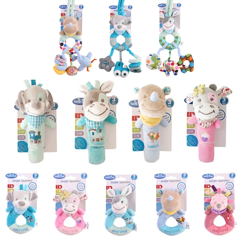 Bé Lục Lạc Đồ Chơi Giáo Dục Sớm Búp Bê Sơ Sinh Hoạt Hình Hình Trẻ Sơ Sinh Cho Bé 0-12 Tháng Tuổi Sang Trọng Di Động Chuông Đồ Chơi speelgoed