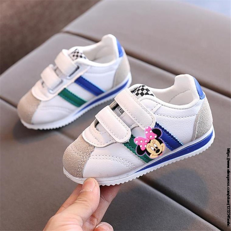 Trẻ Em Thương Hiệu Trẻ Em Giày Trẻ Em Mickey Minnie Giày Thể Thao Giày Vịt Giày Cho Bé Gái Giày Cho Bé Trai