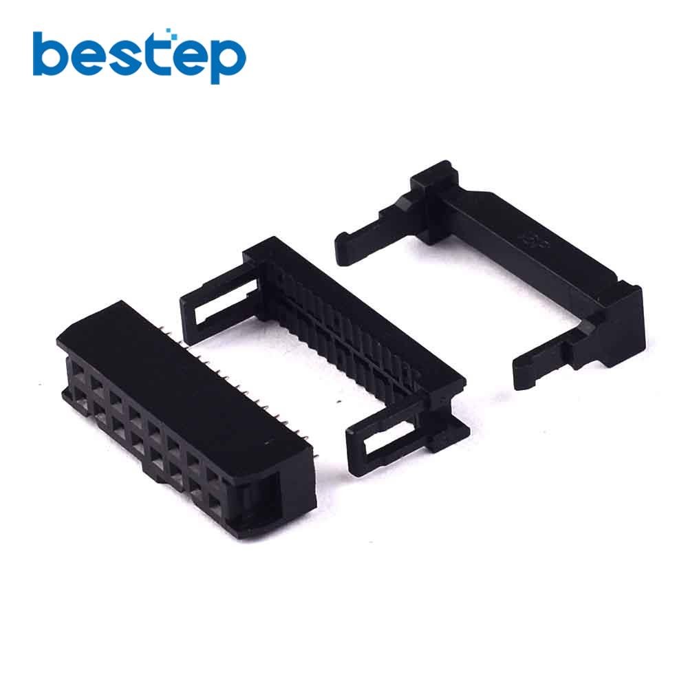 50PCS IDC ซ็อกเก็ต FC-16P 2.54 มม.IDC 16-PIN Cocket 16P