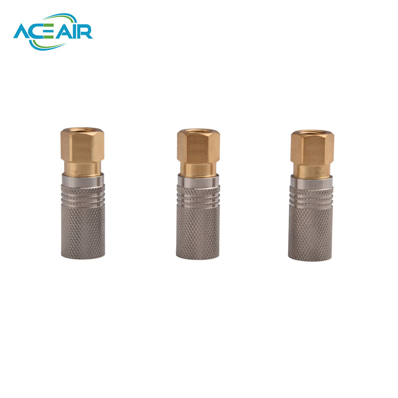 Acoplador Rápido extendido PCP M10 1/8NPT 1/8BSPP, adaptador de conector de llenado de Gas de repuesto de cilindro de Gas, accesorios de liberación neumática