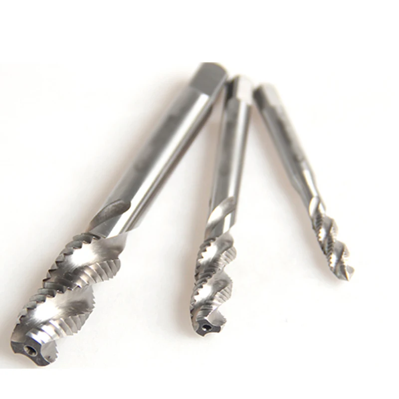 Hệ Mét HSS Xoắn Ốc Sáo Vít Ren Vòi Bộ Mũi Khoan Dụng Cụ Máy Kim Loại M2 M2.5 M3 M4 M5 M6 M8 m10 M12 M14 M16 M20 M24 M30