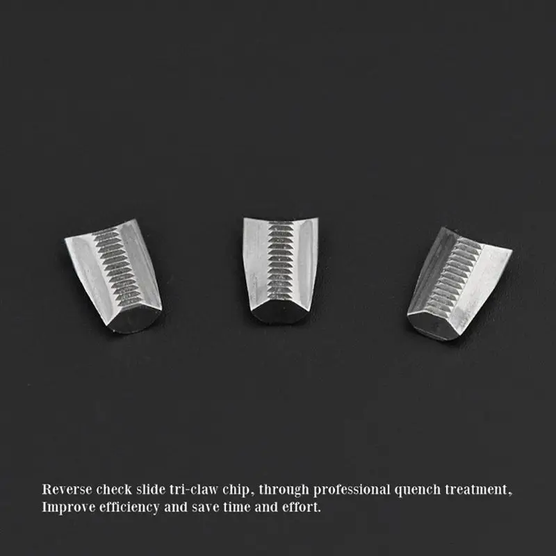 3Pcs กรงเล็บสำหรับนิวเมติกไฮดรอลิก Rivet Gun Riveter เล็บอ่อนนุช Riveting เครื่องมือความแข็งแรงสูงทนทานเปลี่ยนเครื่องมือ