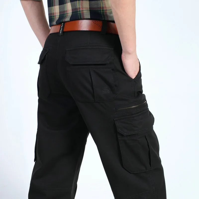 Pantalones de hombre, pantalones casuales, pantalones para exteriores para hombre, conjunto de senderismo, pantalones tácticos de carga, Ropa de Trabajo para hombre, traje de ejercicio de entrenamiento, ropa para hombre