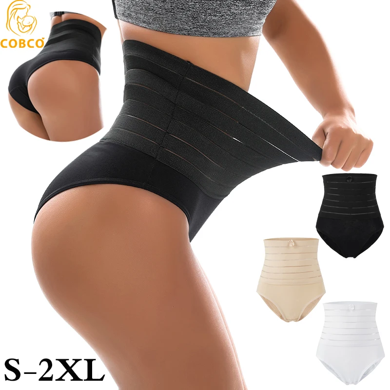 Pós-parto barriga banda compressão abdominal emagrecimento cintura alta moldar calcinha respirável corpo shaper bunda levantador calcinha sem costura