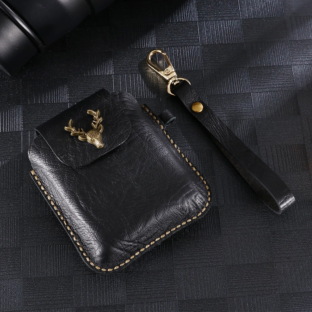 Sarung Casing Penutup untuk Samsung Galaxy Z Flip3 5G dengan Penjepit Sabuk untuk Samsung Galaxy Z Flip 3 Kulit Asli Tas Pinggang