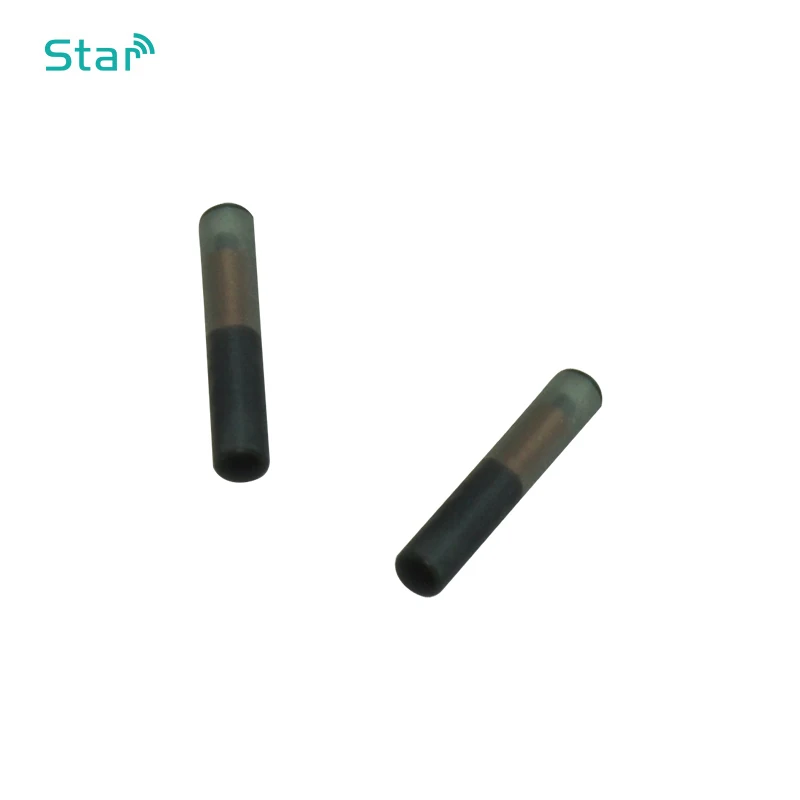 × 20 個 2.12*12 ミリメートルガラスマイクロチップのカプセル 1.4*8 Rfid Em4305 チップ 1.25*7 タグ動物 Id 管理