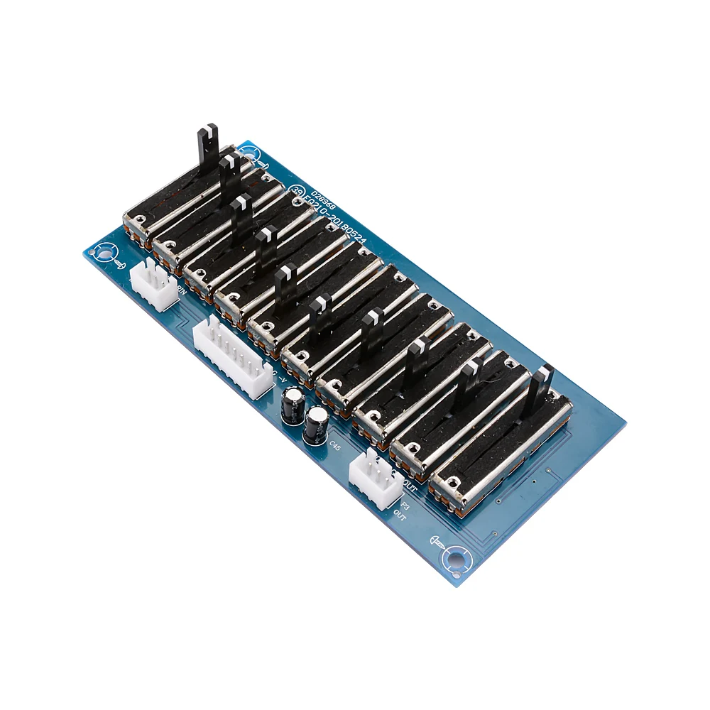 AIYIMA EQ Equalizer Board Bühne Professionelle Ton Vorverstärker Verstärker Stereo 5/10/15 Straße Vorverstärker Equalizer Netzteil