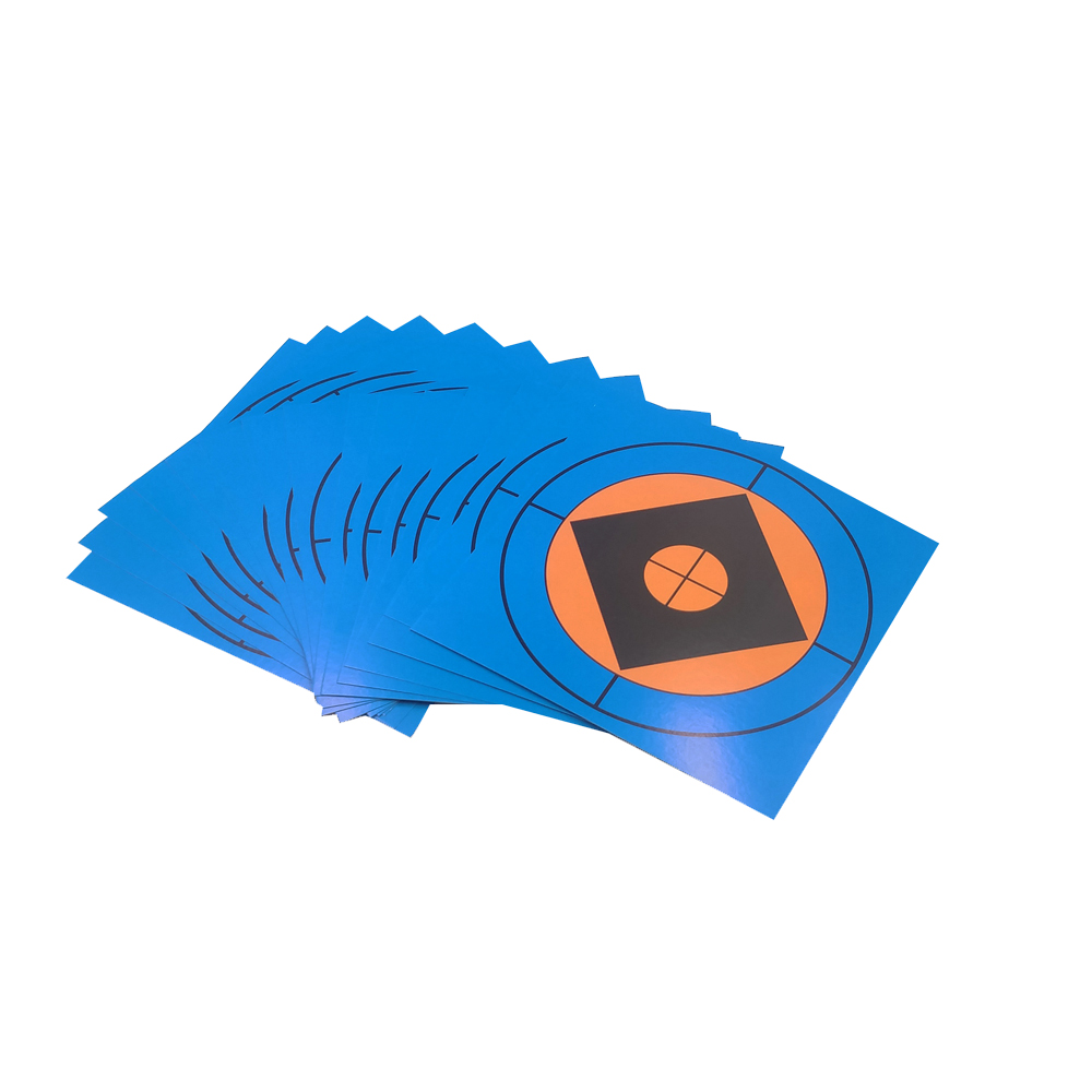 6.70 "× 6.70"/17cmX17cm紙ターゲット20個、銃撮影ターゲット、スポーツ & アウトドア、エアガンショットガンbbs射撃練習