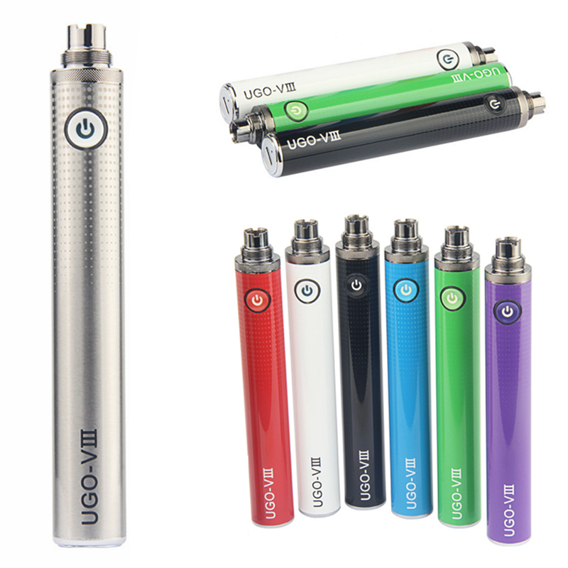 1300mah UGO VIII batería visión Micro Evod passthrough cargador cigarrillo electrónico Ego 510 hilo UGO Vape E Cigs Kit