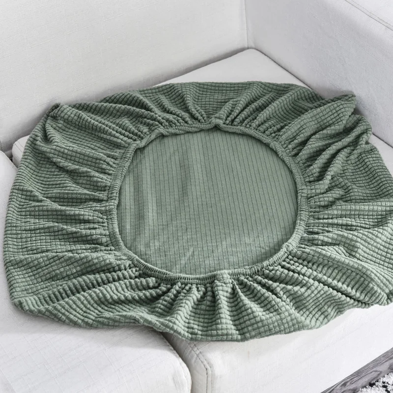 Funda de sofá elástica gruesa de Color sólido, Protector para sala de estar, funda para sofá para niños, cojín para asiento, lavable y extraíble, 1 Uds.
