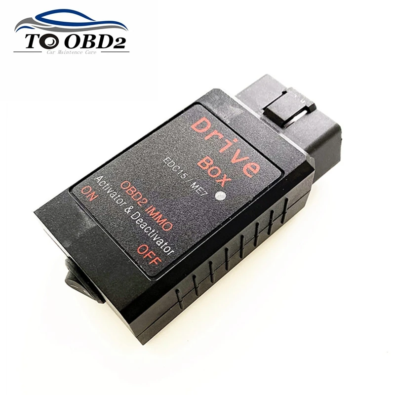 Caixa de acionamento obd2 imobilizador immo desativador e ativador para edc15 (diesel)/me7 (patrol) caixa de acionamento plug and play immo emulador