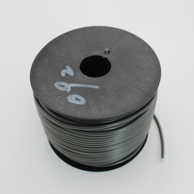 Diameter 4Mm 100M PVC Abu-abu Gelap Batang Las Plastik Kawat Las