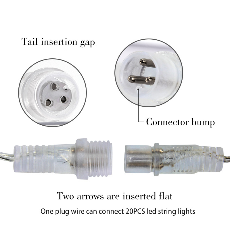40M 고드름 문자열 조명 LED 요정 조명 크리스마스 갈 랜드 새해 파티 웨딩 가든 테라스 장식에 대 한 원격 제어