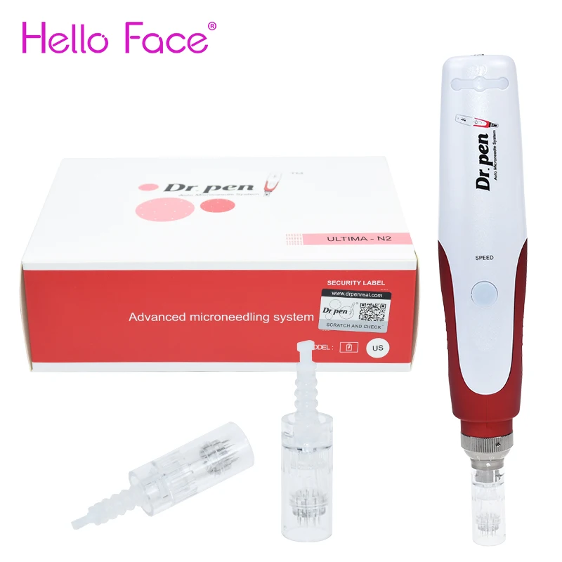 Dr. pen N2-C Electric Derma Pen Micro Needling Pen Mesotherapy Auto Micro Needle With 12 Pin Needles Wired model