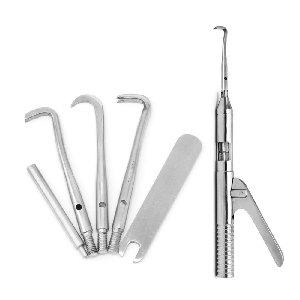 Removedor de corona Dental automático/Manual, removedor de corona ajustable de 4 cambios, herramienta de restauración de dientes de laboratorio de acero inoxidable