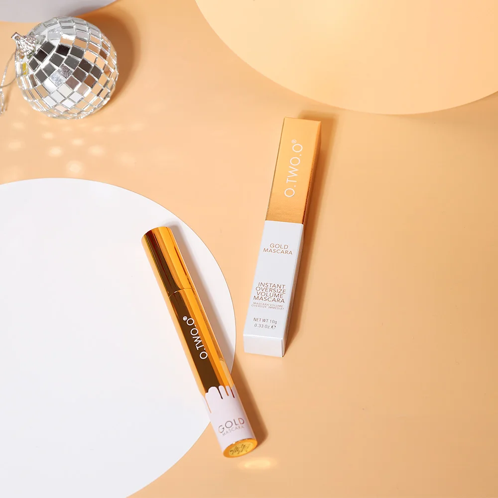 O.TWO.O 3D Sợi Lông Mi Dày Kéo Dài Mascara Dài Đen Lash Mở Rộng Lông Mi Mắt Lashes Cọ Trang Điểm Pro Mắt-Mỹ Phẩm