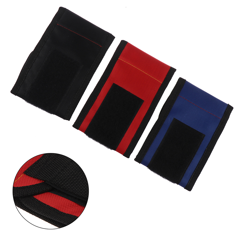 Pulseira magnética tira de mão, eletricista, parafusos de pulso, ferramenta de cor aleatória