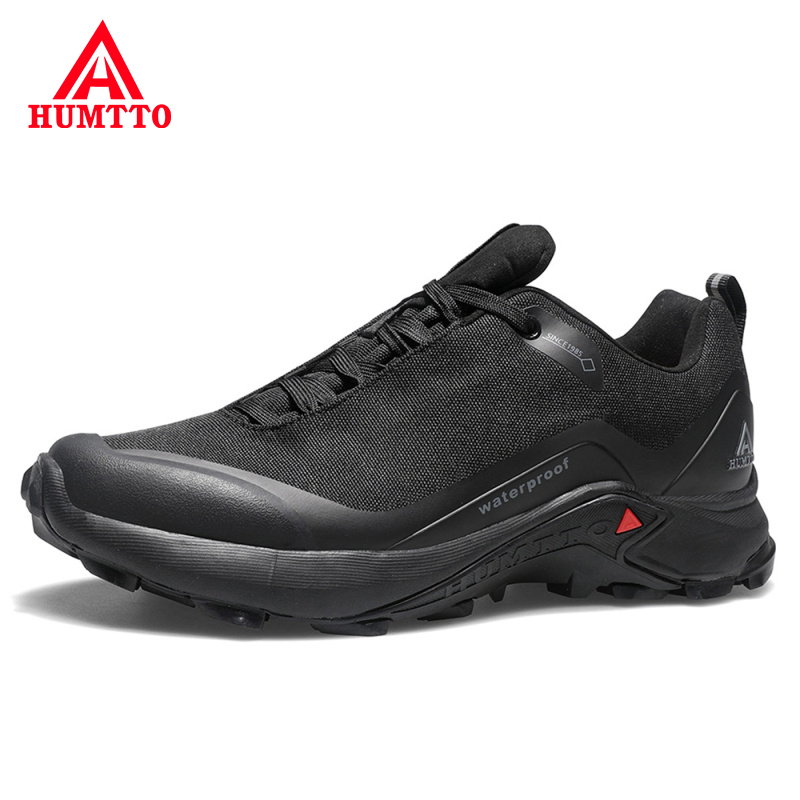HUMTTO-zapatos de senderismo al aire libre impermeables para hombre, zapatillas de entrenamiento para caminar, escalada de montaña, Trekking, botas deportivas para hombre