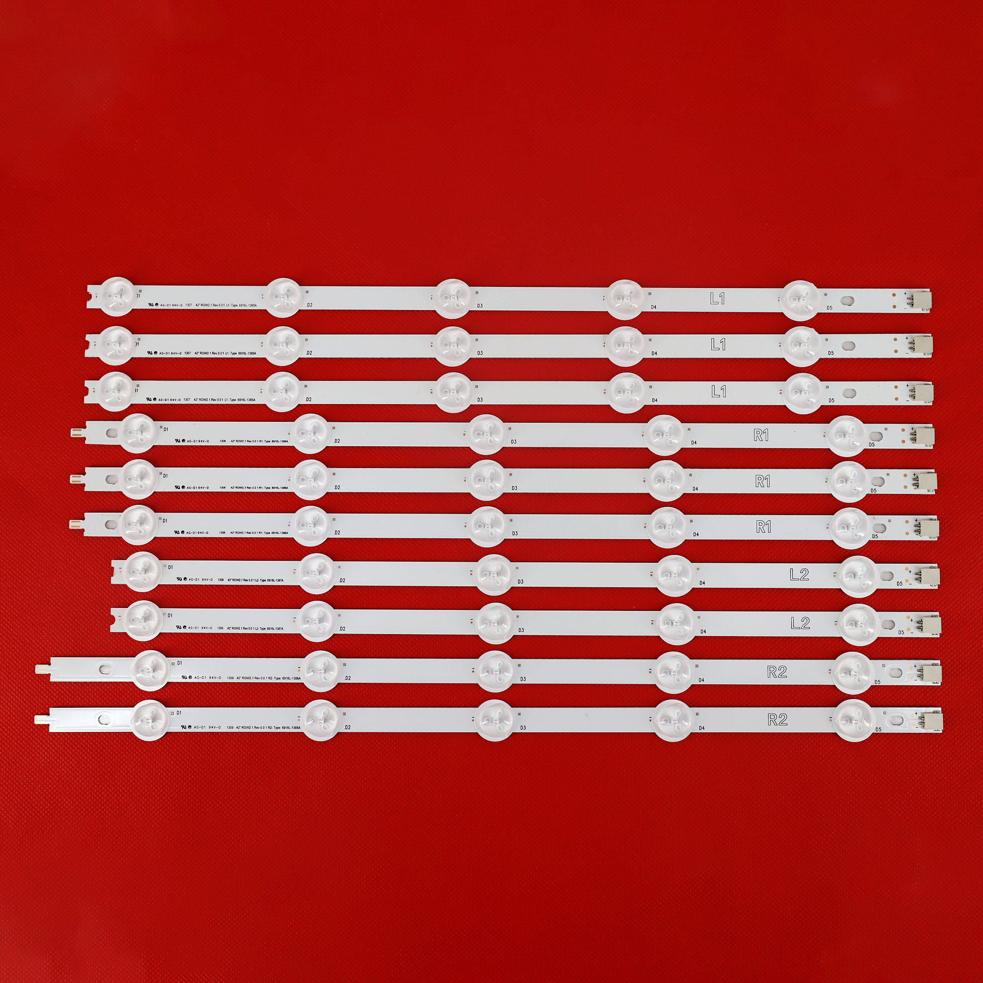 Светодиодная лента для подсветки телевизора LG 42 дюйма, 42LN540V 42LN613V 42LA620V LC420DUE 42LN575S 42LA62 42LN578V 42LN575V 42LN5710 42LN540V