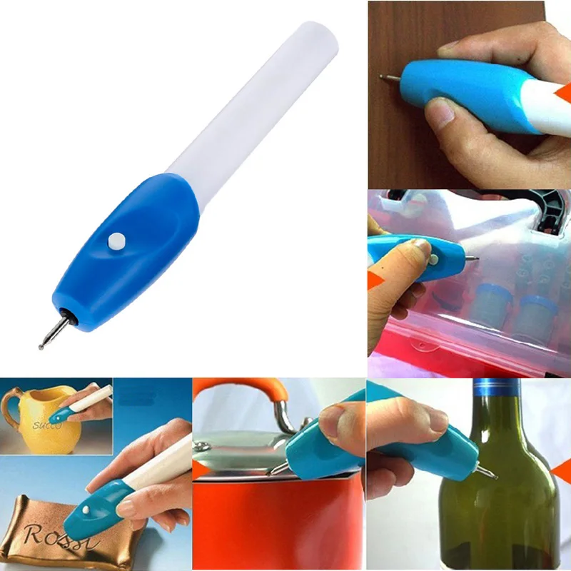 New DIY Không Dây Điện Mini Bút Khắc Chữ Khắc Dụng Cụ Cho Trang Sức Nhựa Kim Loại Gỗ Kính Tự Động Bút Khắc Chữ