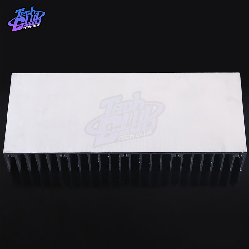 60 x 150 x 25 mm Aluminium-Kühlkörper, Kühlkörper, Heizkörper, Wärmeableitung, Kühlung für Verstärker, LED, COB, Lichtleistung, IC-Transistor