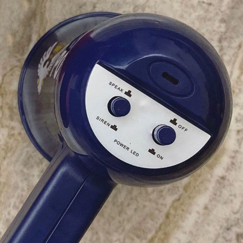 Megaphone สำหรับ Kids Pretend ตำรวจ Props สำหรับเด็กเด็กไซเรนตำรวจของเล่นเปลี่ยนเสียงตำรวจของเล่น