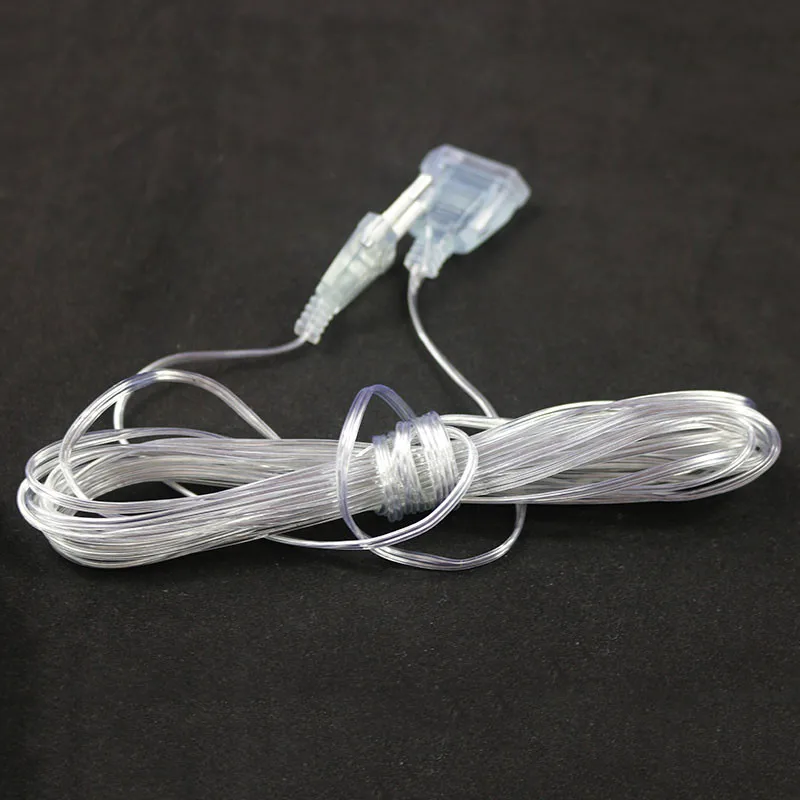 Thương Hiệu Mới 5M Cắm Dây Nối Dài EU/Mỹ Cắm Cho Đèn LED Giáng Sinh Nhẹ Phần Mở Rộng Chuỗi Dây Chuyền DỰ TIỆC CƯỚI chiếu Sáng Trang Trí