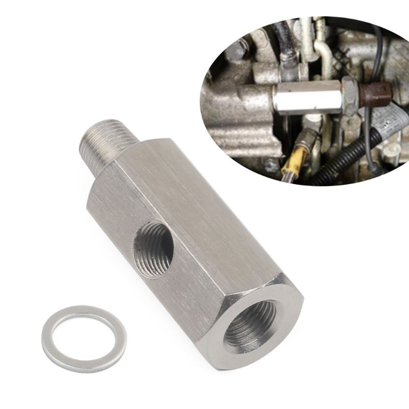 Боковые отверстия из нержавеющей стали 1/8 "NPT, гнездо M12 M10 M14 1/8NPT 1/4NPT, разъем датчика давления масла, адаптер для калибра линии подачи