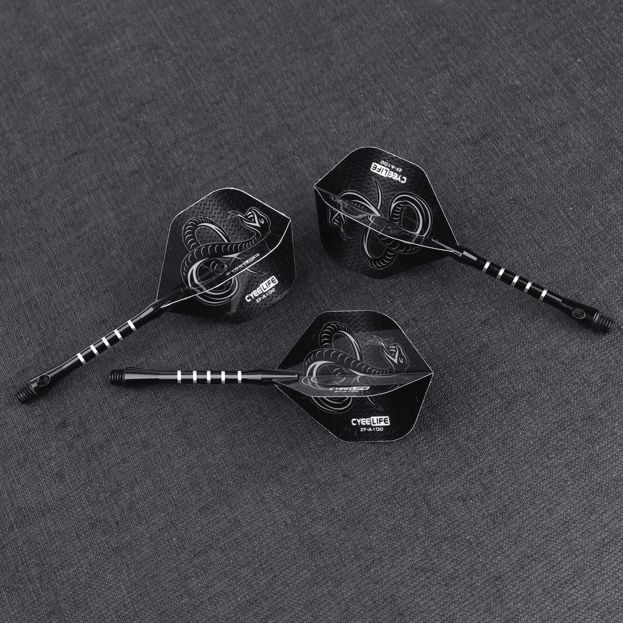 CyeeLife 20G 3 Đầu Phi Tiêu Nhôm Trục Điện Tử Nhựa Bảng Phi Tiêu Chân Kim 2 Mặt Trong Nhà Trò Chơi Ngoài Trời Họ Thanh Giải Trí