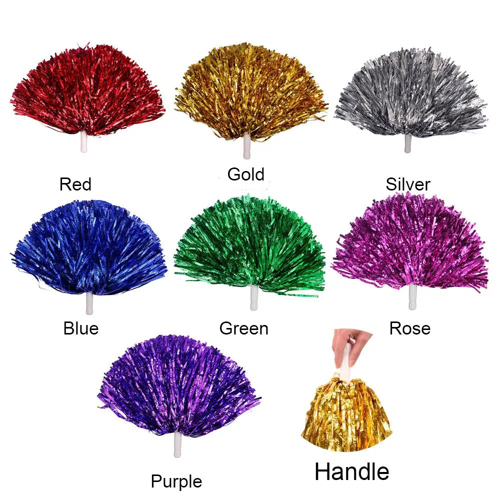 1 Trò Chơi Pompoms Giá Rẻ Thiết Thực Cổ Vũ Cổ Vũ Áp Dụng Cho Trận Đấu Thể Thao Và Hòa Nhạc Trang Trí
