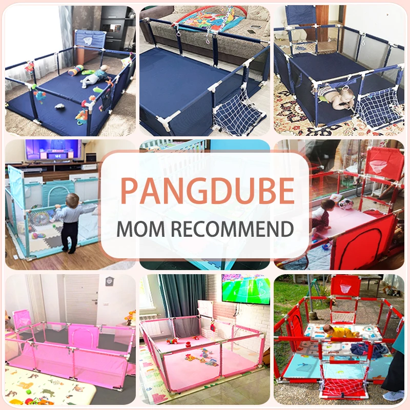 PANGDUBE เด็ก Playpen เด็กสนามเด็กเล่นสำหรับทารกรั้วเด็กบอล Pit Pool เด็กสนามเด็กเล่นความปลอดภัยของเด็กรั้ว