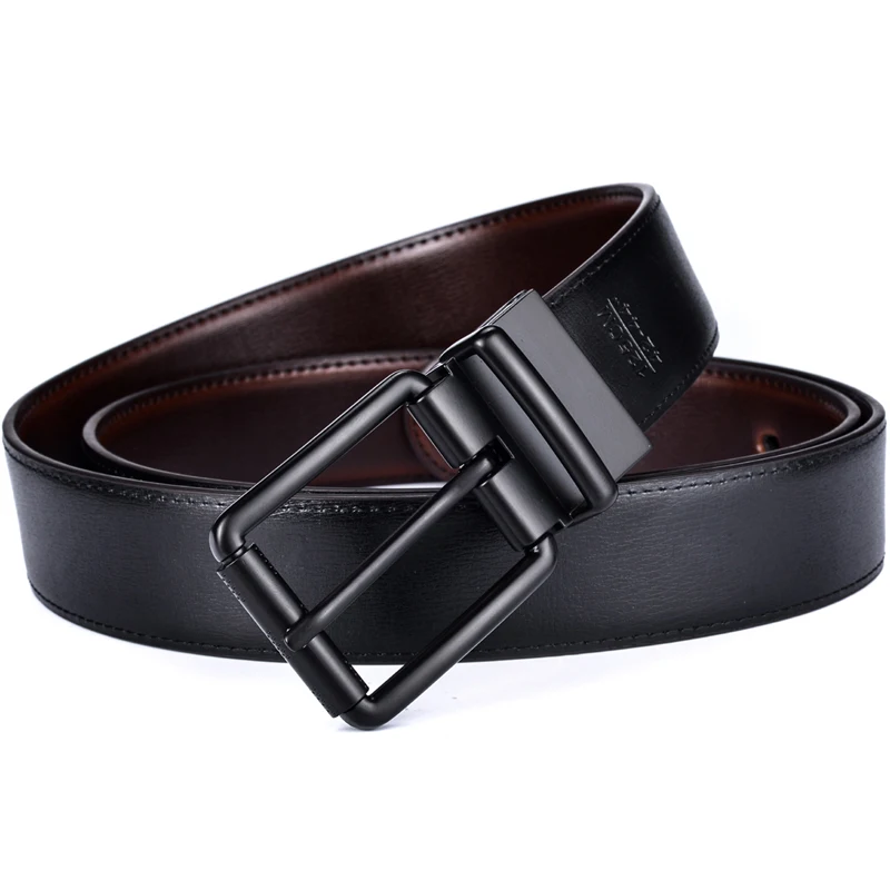 Da Nam Đảo Chiều Dây Khoác Jean Con Lăn Khóa 34MM Một Trong Những Đảo Ngược Cho 2 Màu
