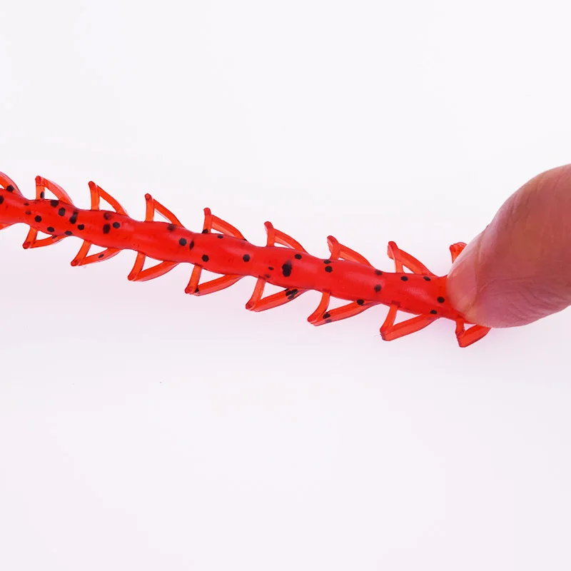 10 Mồi Mùi Con Sâu Mồi Dụ Cá Ấu Trùng Silicone Nhân Tạo Mồi Câu Mềm 6.5Cm 5Cm Bass Pike Jigging Wobbler pesca Swimbaits